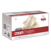 Ezywhip Pro Cream Chargers N2O 50 Pack x 12 (600 Bulbs)