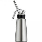 Mosa Professional Stainless Steel Cream Whipper 0.5L Black